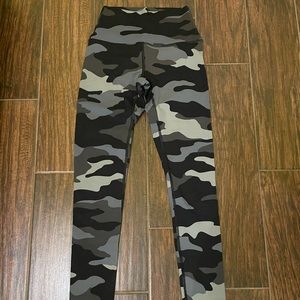 PINK Camouflage Print Leggings